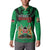 Kenya National Heroes Day Button Sweatshirt Mashujaa With Lion Head And Coat Of Arms