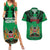 Kenya National Heroes Day Couples Matching Summer Maxi Dress and Hawaiian Shirt Mashujaa With Lion Head And Coat Of Arms