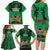 Kenya National Heroes Day Family Matching Long Sleeve Bodycon Dress and Hawaiian Shirt Mashujaa With Lion Head And Coat Of Arms