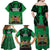 Kenya National Heroes Day Family Matching Off Shoulder Maxi Dress and Hawaiian Shirt Mashujaa With Lion Head And Coat Of Arms