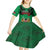 Kenya National Heroes Day Kid Short Sleeve Dress Mashujaa With Lion Head And Coat Of Arms