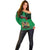 Kenya National Heroes Day Off Shoulder Sweater Mashujaa With Lion Head And Coat Of Arms