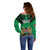 Kenya National Heroes Day Off Shoulder Sweater Mashujaa With Lion Head And Coat Of Arms