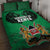 Kenya National Heroes Day Quilt Bed Set Mashujaa With Lion Head And Coat Of Arms