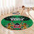 Kenya National Heroes Day Round Carpet Mashujaa With Lion Head And Coat Of Arms