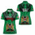 Kenya National Heroes Day Women Polo Shirt Mashujaa With Lion Head And Coat Of Arms - Wonder Print Shop