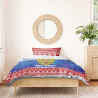 Russia Christmas Bedding Set Double Headed Eagle Christmas Patterns - Wonder Print Shop