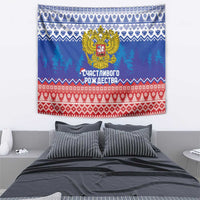Russia Christmas Tapestry Double Headed Eagle Christmas Patterns - Wonder Print Shop
