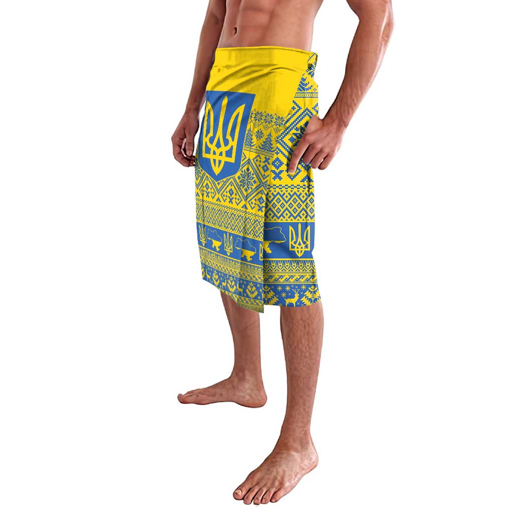 Ukraine Trident Christmas Lavalava Vyshyvanka Patterns - Wonder Print Shop