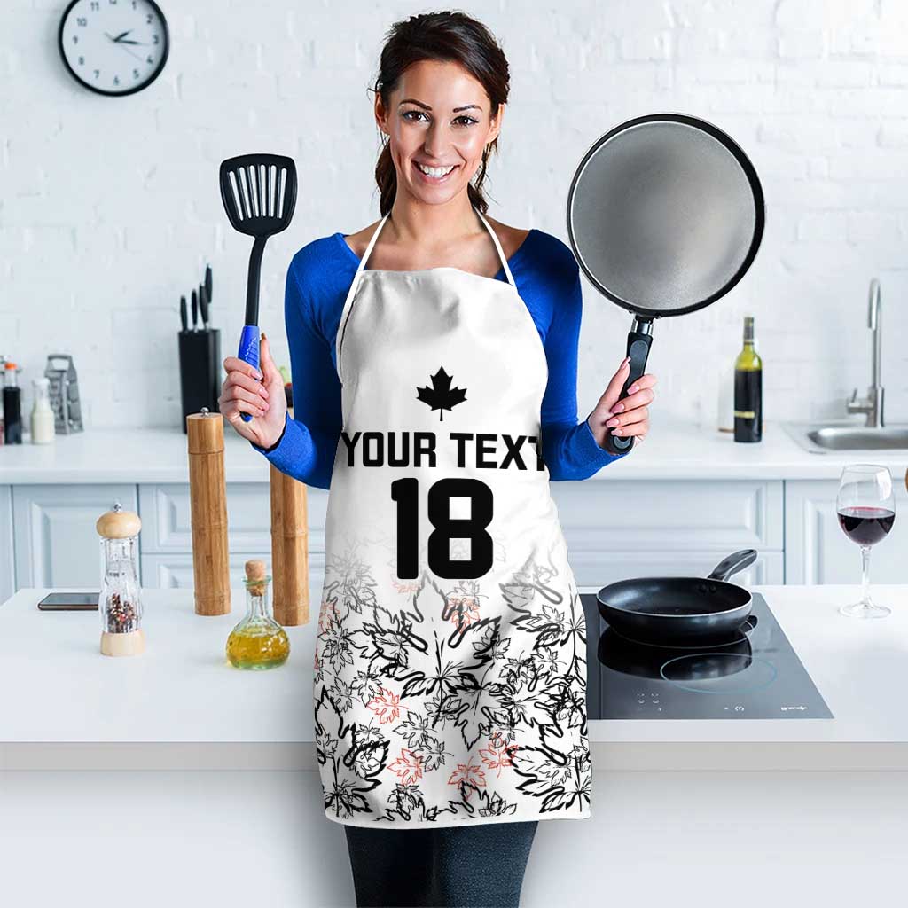 Canada Rugby Custom Apron Maple Leafs Go Champion - Wonder Print Shop