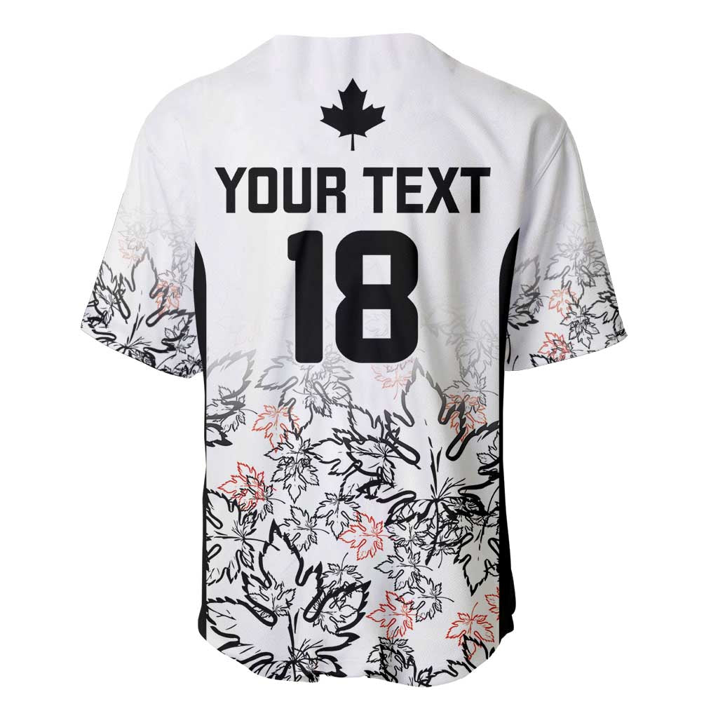 Canada Rugby Custom Baseball Jersey Maple Leafs Go Champion - Wonder Print Shop