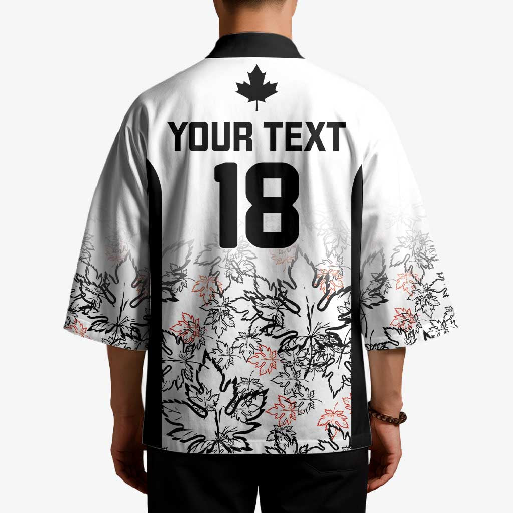 Canada Rugby Custom Kimono Maple Leafs Go Champion - Wonder Print Shop