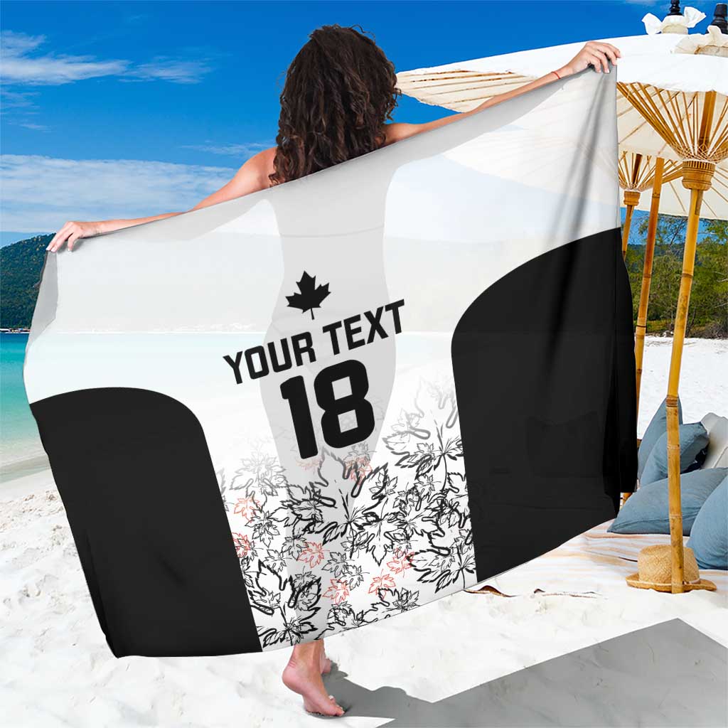 Canada Rugby Custom Sarong Maple Leafs Go Champion - Wonder Print Shop