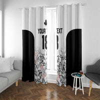 Canada Rugby Custom Window Curtain Maple Leafs Go Champion - Wonder Print Shop