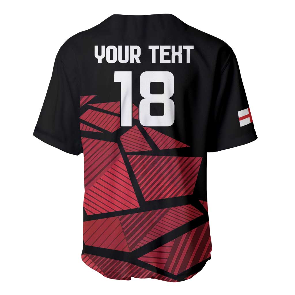 England Rugby Custom Baseball Jersey Red Roses Go Champion - Wonder Print Shop