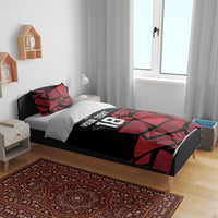 England Rugby Custom Bedding Set Red Roses Go Champion - Wonder Print Shop