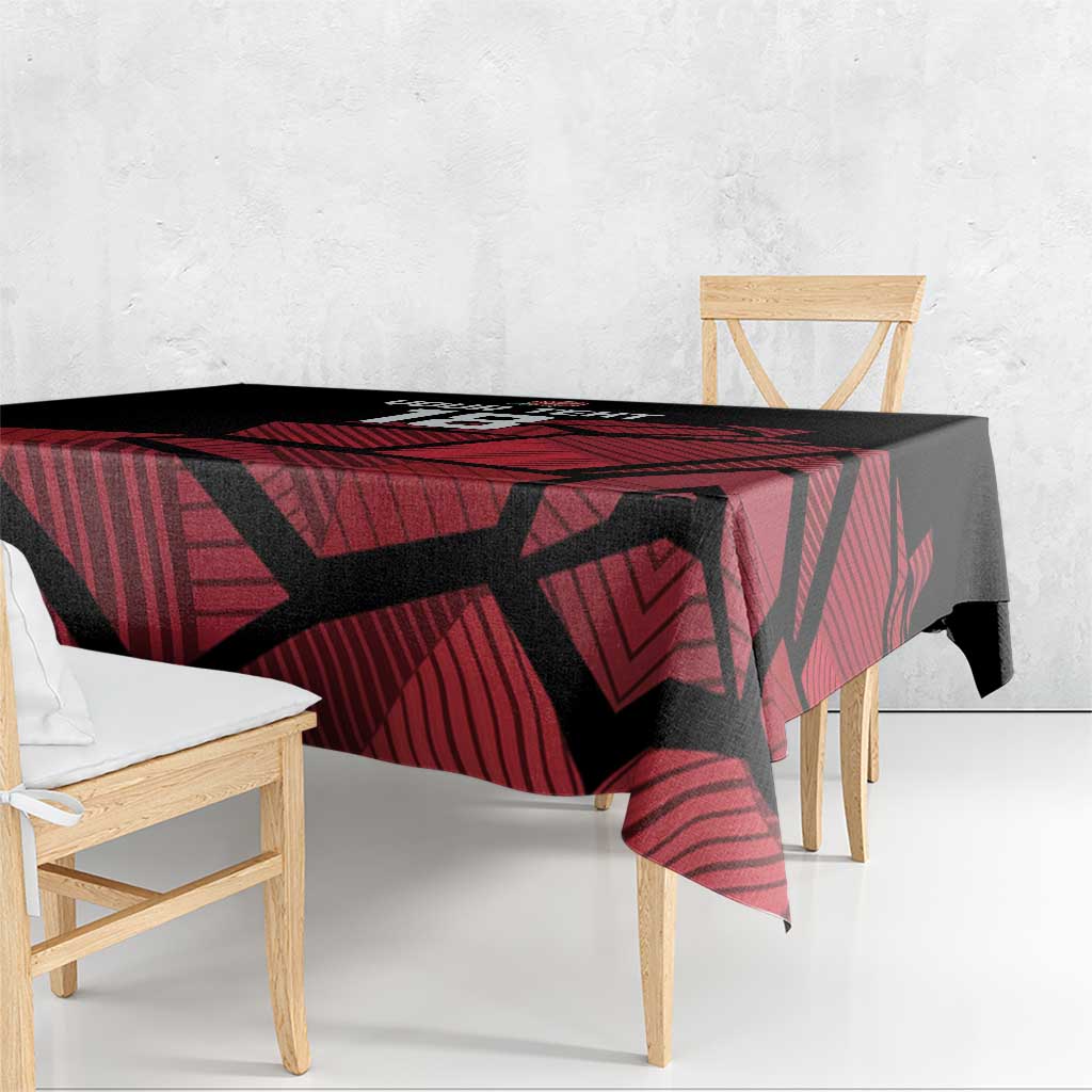England Rugby Custom Tablecloth Red Roses Go Champion - Wonder Print Shop