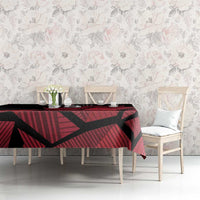 England Rugby Custom Tablecloth Red Roses Go Champion - Wonder Print Shop
