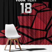 England Rugby Custom Window Curtain Red Roses Go Champion - Wonder Print Shop