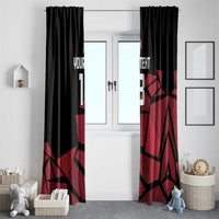 England Rugby Custom Window Curtain Red Roses Go Champion - Wonder Print Shop