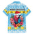 Saint Lucia Christmas Hawaiian Shirt Saint Lucian Parrot With Hibiscus Flowers - Wonder Print Shop