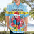 Saint Lucia Christmas Hawaiian Shirt Saint Lucian Parrot With Hibiscus Flowers - Wonder Print Shop