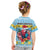 Saint Lucia Christmas Kid T Shirt Saint Lucian Parrot With Hibiscus Flowers - Wonder Print Shop