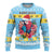 Saint Lucia Christmas Ugly Christmas Sweater Saint Lucian Parrot With Hibiscus Flowers - Wonder Print Shop