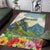 Pitons Saint Lucia Area Rug Hibiscus Flowers - Wonder Print Shop