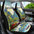 Pitons Saint Lucia Car Seat Cover Hibiscus Flowers - Wonder Print Shop