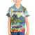 Pitons Saint Lucia Family Matching Puletasi and Hawaiian Shirt Hibiscus Flowers - Wonder Print Shop