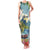 Pitons Saint Lucia Family Matching Tank Maxi Dress and Hawaiian Shirt Hibiscus Flowers - Wonder Print Shop