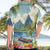 Pitons Saint Lucia Hawaiian Shirt Hibiscus Flowers - Wonder Print Shop