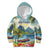 Pitons Saint Lucia Kid Hoodie Hibiscus Flowers - Wonder Print Shop