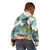 Pitons Saint Lucia Kid Hoodie Hibiscus Flowers - Wonder Print Shop