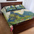 Pitons Saint Lucia Quilt Bed Set Hibiscus Flowers - Wonder Print Shop