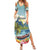 Pitons Saint Lucia Summer Maxi Dress Hibiscus Flowers - Wonder Print Shop