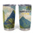 Pitons Saint Lucia Tumbler Cup Hibiscus Flowers - Wonder Print Shop