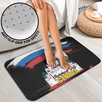 Serbia Statehood Day Bathroom Set Saint Sava with Serbian Eagle