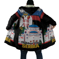 Serbia Statehood Day Cloak Saint Sava with Serbian Eagle