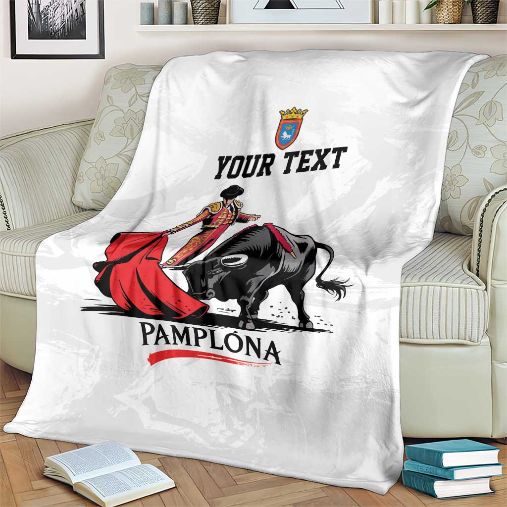 Personalized San Fermin Festival Blanket Pamplona Bull Run - Wonder Print Shop