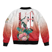 Personalized Italy Sardinia Bomber Jacket Lapwing With Map - Wonder Print Shop