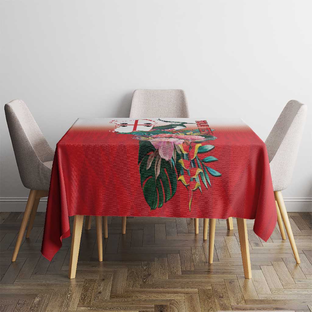 Personalized Italy Sardinia Tablecloth Lapwing With Map - Wonder Print Shop