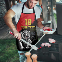 Custom Aosta Valley Apron Lion Sporty Style - Wonder Print Shop