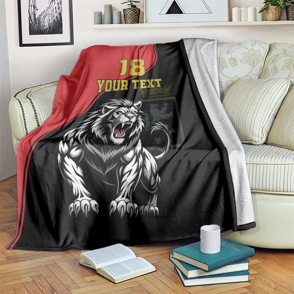 Custom Aosta Valley Blanket Lion Sporty Style - Wonder Print Shop