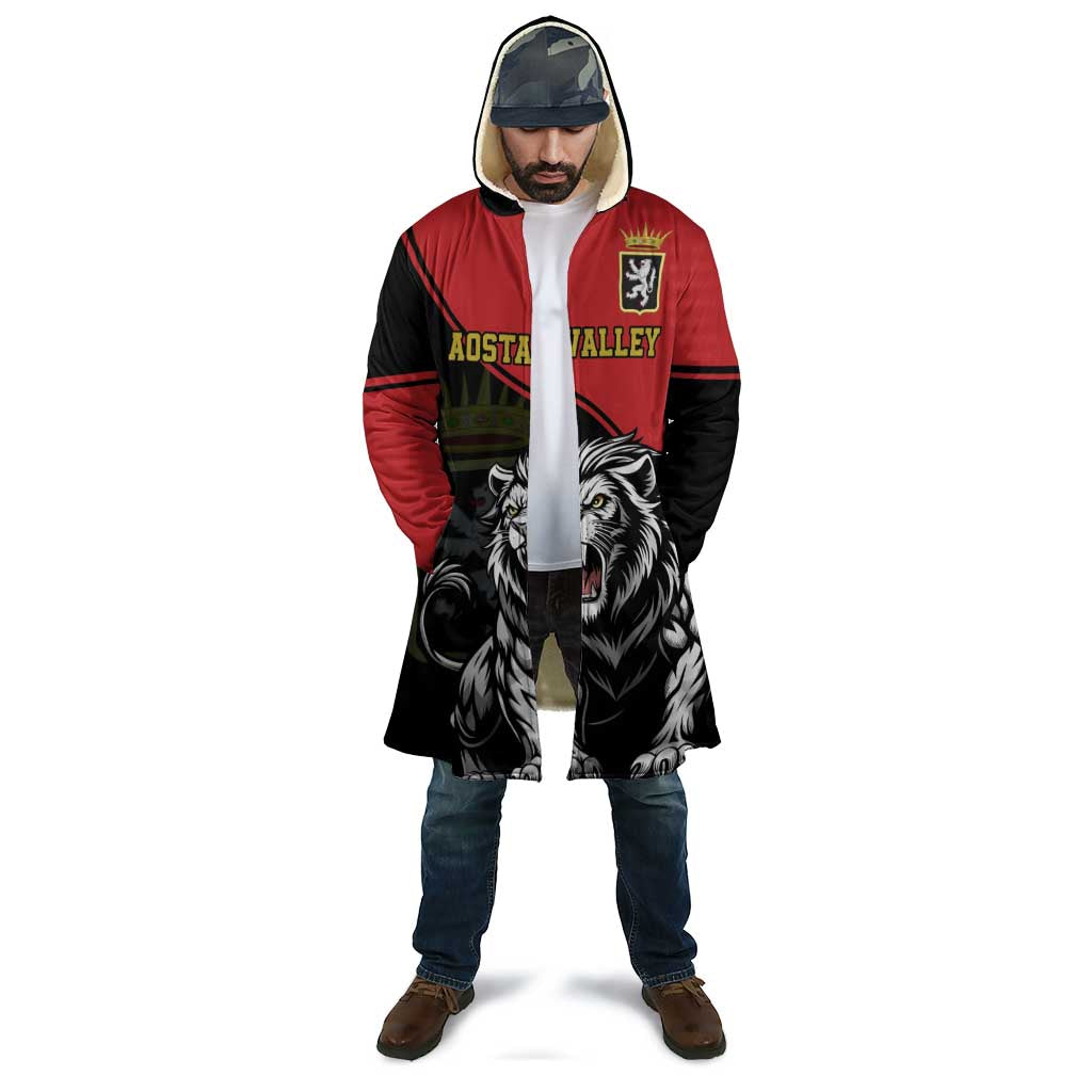 Custom Aosta Valley Cloak Lion Sporty Style - Wonder Print Shop