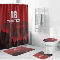 Custom Aosta Valley Bathroom Set Mont Blanc Sporty Style - Wonder Print Shop
