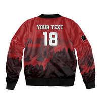 Custom Aosta Valley Bomber Jacket Mont Blanc Sporty Style - Wonder Print Shop