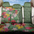 Africa Tropical Flowers Back Car Seat Cover Green Version