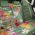 Africa Tropical Flowers Back Car Seat Cover Green Version